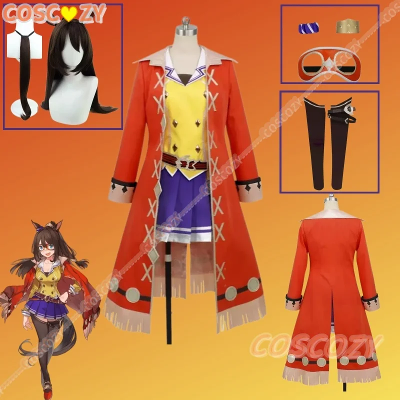 Disfraces de cosplay de El Condor Pasa, peluca, traje de batalla, uniforme unisex, ideal para juegos de rol, Halloween, carnaval y fiestas.