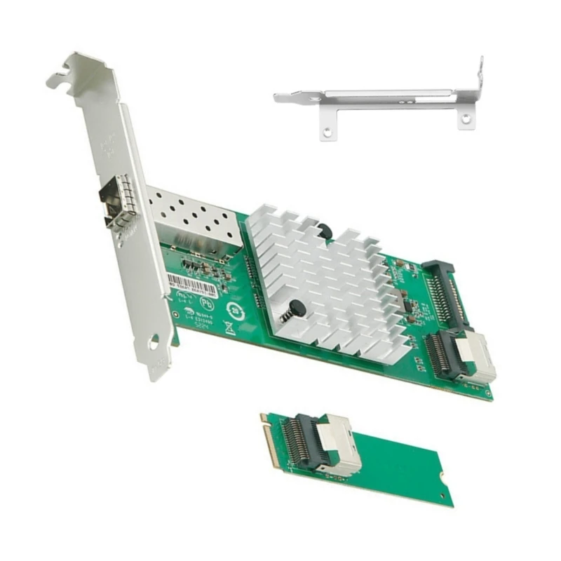 M.2 до 10G SFP+ Opticals Port Card Card улучшает охлаждение для миссий Критические операции K1KF
