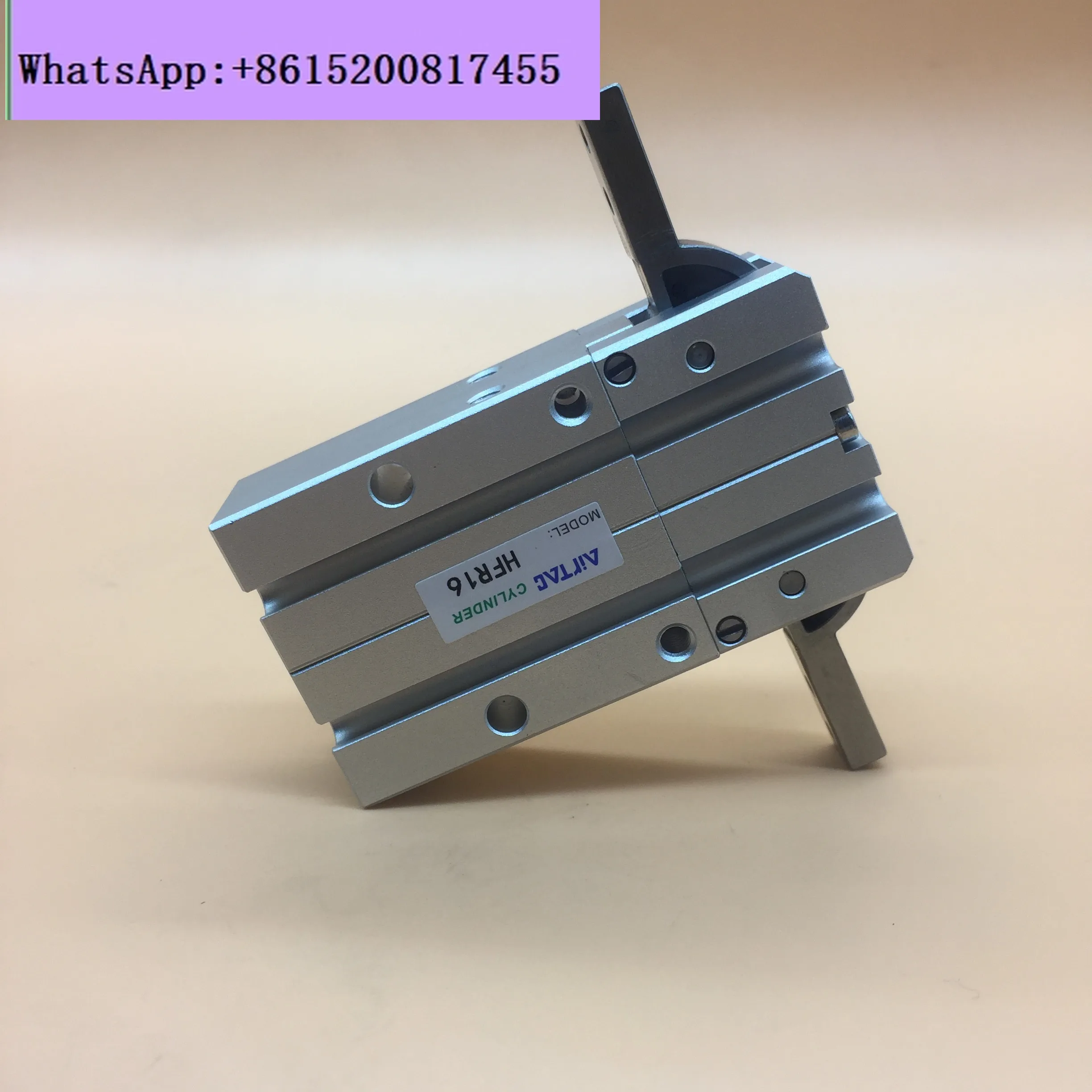 2PCS  HFR Finger Cylinder 10 16 20 25 Open and Close Yadek Type 180 Degree Clamp Clamp Manipulator Cylinder