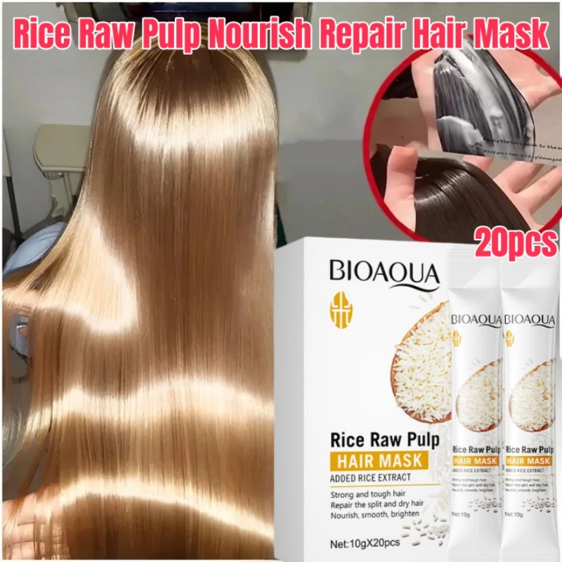 Keratin Collagen Repair Hair Mask Deep Conditioning Damaged Dry Frizzy Intense Hair Soften Smoothing Shine Moisturize Hair Care
