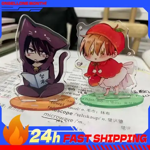 Dakaretai Otoko Ichii Ni Odosarete Imasu Junta Azumaya Figure Acrylic Stand Takato Saijo Figurine Standing Plate Toys Gift