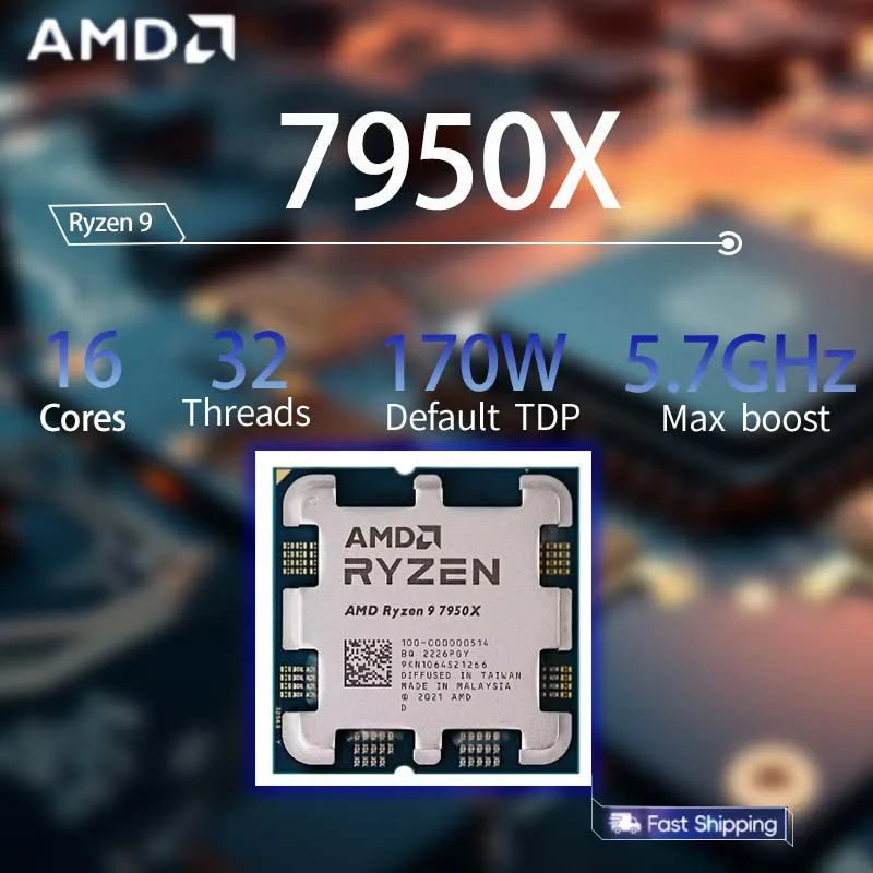 Amd Ryzen 9 7950X C… - image