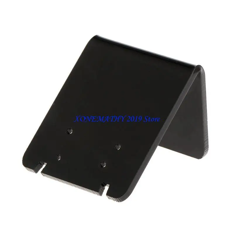 

F42F 2 Colors Earring Holder 10 Pcs L-Shape Earring Display Jewelry Displays Marketing Holders Acrylic Ear Stand