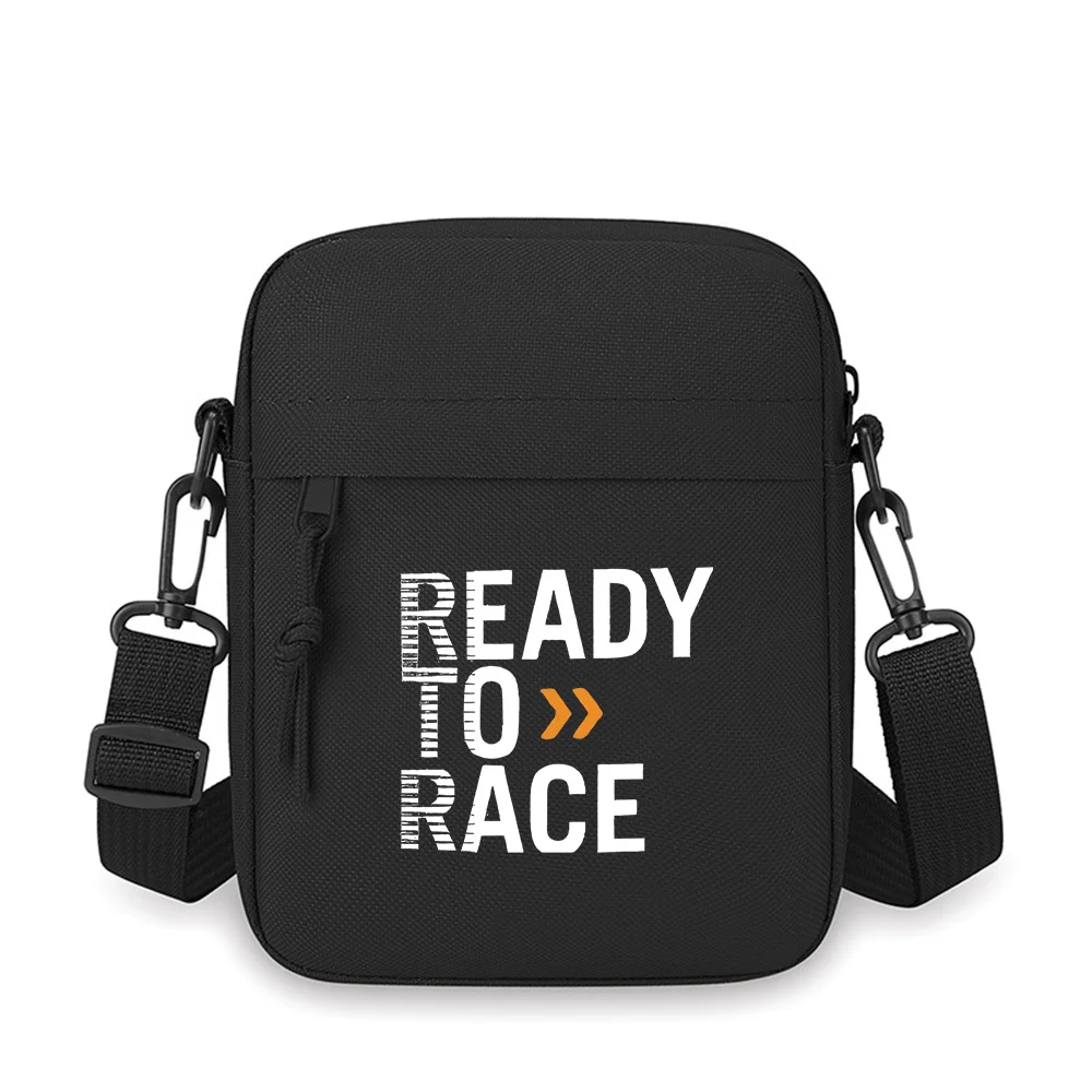 Ready to Race bold arrows Men Crossbody Bag Single Shoulder Women Cartoon Anime Film Printing Design Unisex