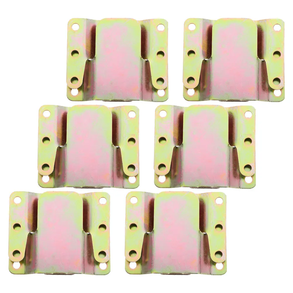 

6 Sets Couch Connectors Couch Connector Heavy Duty Furniture Accessories Interlocking Clips Sofa Parts Hardware