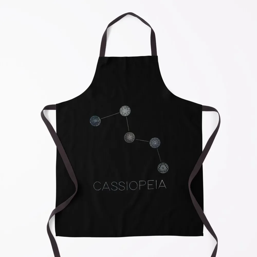 

Cassiopeia Constellation Mandalas Apron Chef Accessories Kitchen Apras For Women Apron