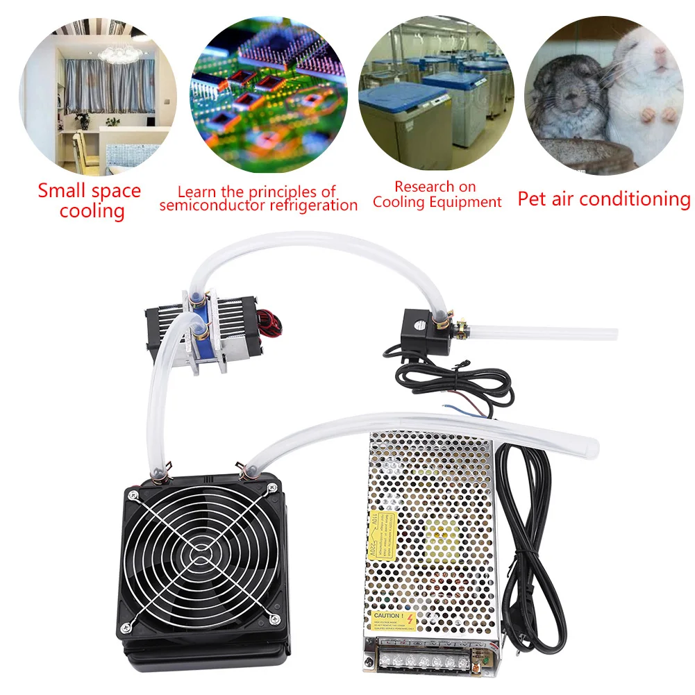 Dualchip 144 واط أشباه الموصلات بلتيير الحرارية TEC112706 جهاز تبريد المياه بلتيير برودة بلتيير الحرارية #6