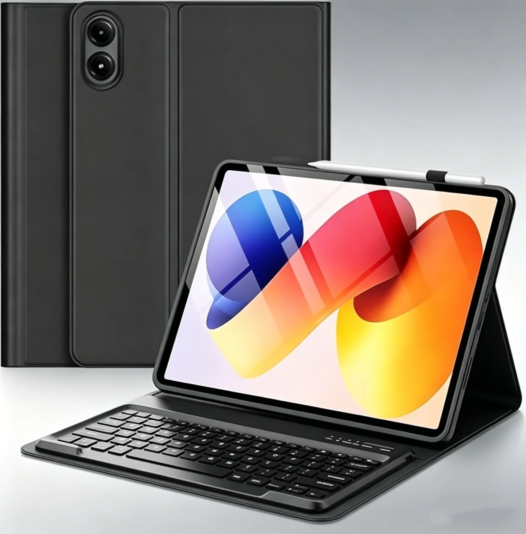 

Keyboard Case For POCO Pad M1 12.1 inch 2025 Magnetic Detachable Wireless Keyboard Slim Flip Stand Cover For POCO Pad M1