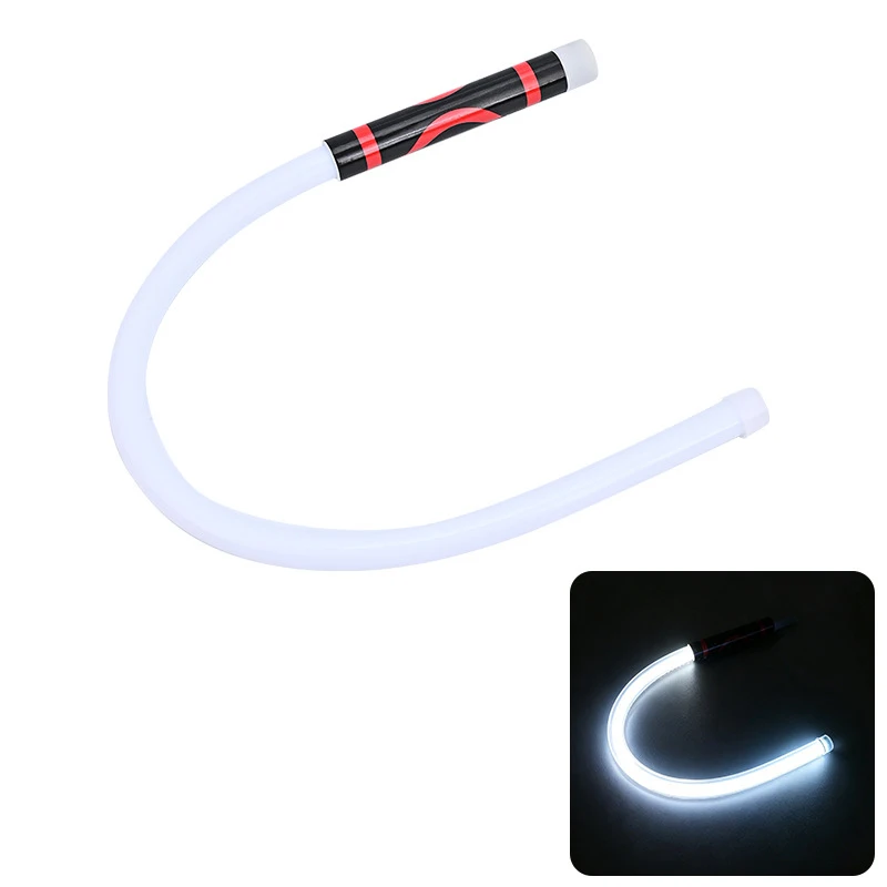 Flexible Bendable LED Work Light Stick Rechargeable Handheld Auto Repair Inspection Lamp, Long Lasting Multifunctional Flashligh