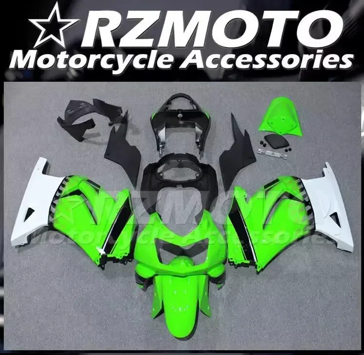 

4Gifts New ABS Fairings Kit Fit For KAWASAKI EX250 2008 2009 2010 2011 2012 250 08 09 10 11 12 Bodywork Set Custom Green