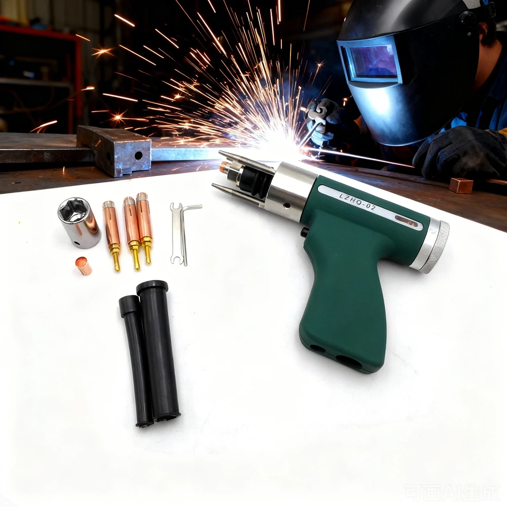 Stud Welding Gun Capacitor Discharge CD Stud Welder Machine Torch Head Without Cable
