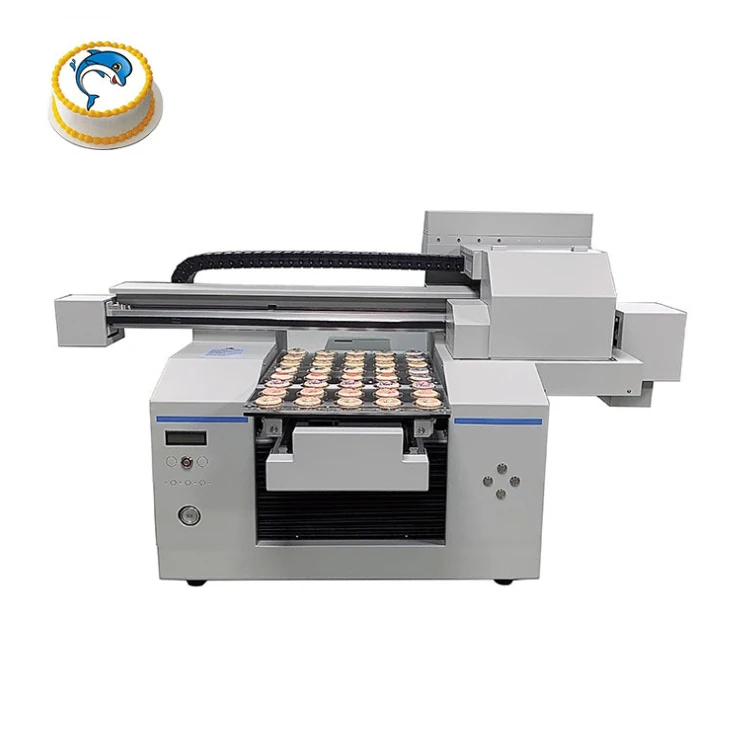 Compact Desktop Food Printing Device Space‑Saving For Small Dessert Shop Custom Cake Photo Pattern Creation