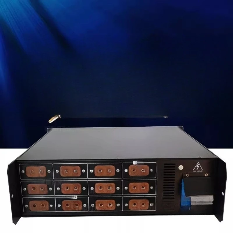 Stage 12-way power supply through box switch Portable mobile 4kw power box Digital 6-way dimming silicon box equipment