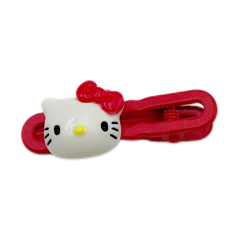 Kawaii Sanrio Hello Kitty Haarspeld Meisjes Ornamenten Anime Accessoires Cartoon Headset Scrunchies Haar Cirkel Hoofdtooi Haar Geschenken