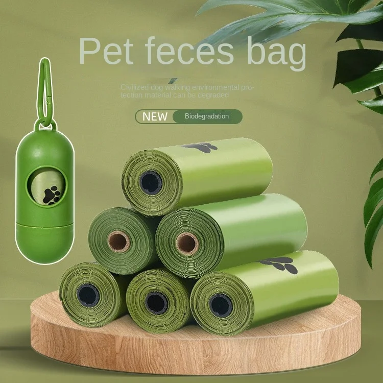 Thickened pet litter bag Disposable environmental garbage bag Cat litter dog poop degradable litter bag