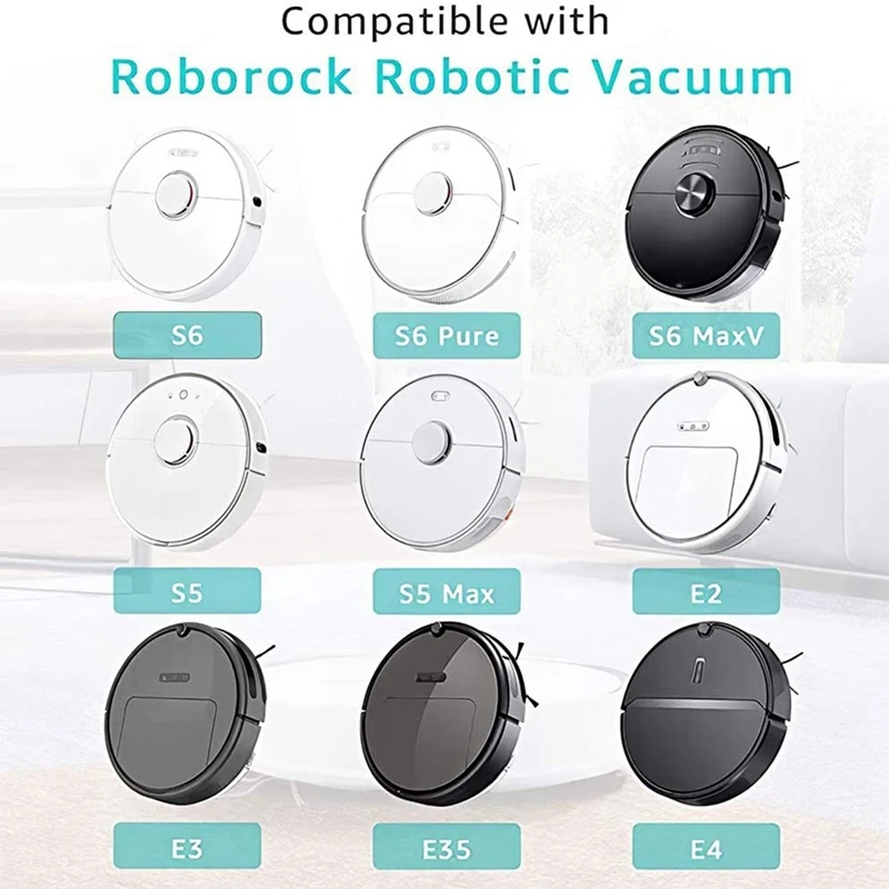 Комплект аксессуаров для робота-пылесоса Xiaomi Roborock S6 Maxv S6 Pure S6 E4 S5 S5 Max E35 E25 E20 S50 S51