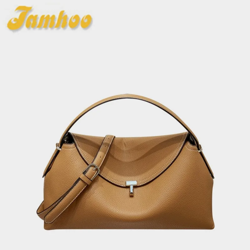 Jamhoo Brand Design Flap Tote Bag Women\'s Handbag Fashion T-shaped Lock Large Capacity Luxury Shoulder Crossbody Bag сумка женск