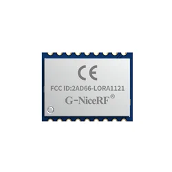 2PCS/Lot LoRa1121 ultra-low-power 160mW LR1121Chip Long Distance 433/470MHz/868/915MHz and 2.4GHz dual-band communication module