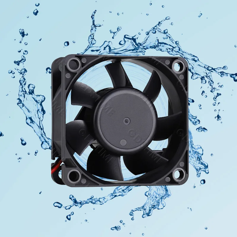 Gdstime DC 12V Waterproof Industrial Ultrasonic Humidifier Refrigeration Cooler 60/80/120mm Outdoor Water Proof Cooling Fan