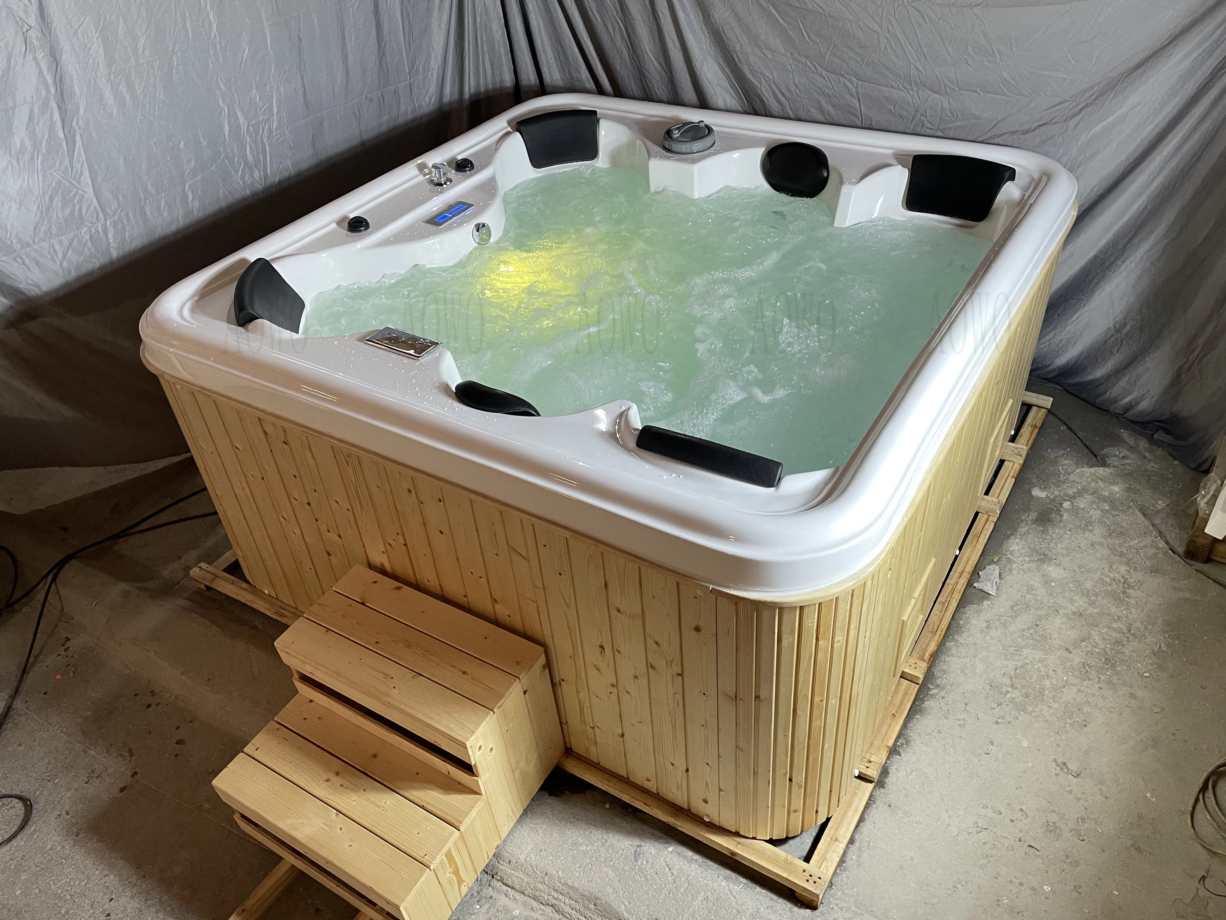 Outdoor Spa Tub Hot Tube Outdoor Connected To Bluetooth Spa Outdoor Spa For 6 Perones