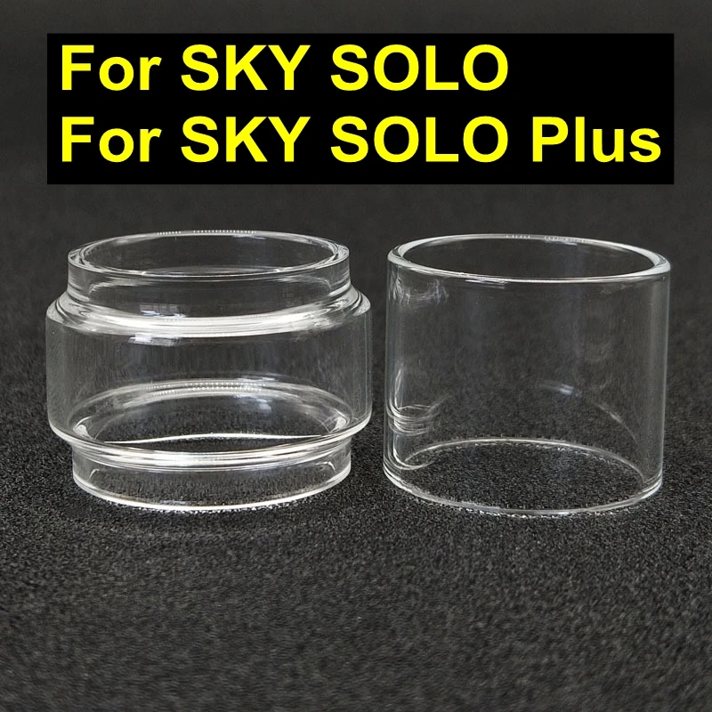 Tubo de vidrio de burbujas Pyrex para Vaporesso SKY SOLO Plus/para Vaporesso SKY SOLO, Kit de vidrio