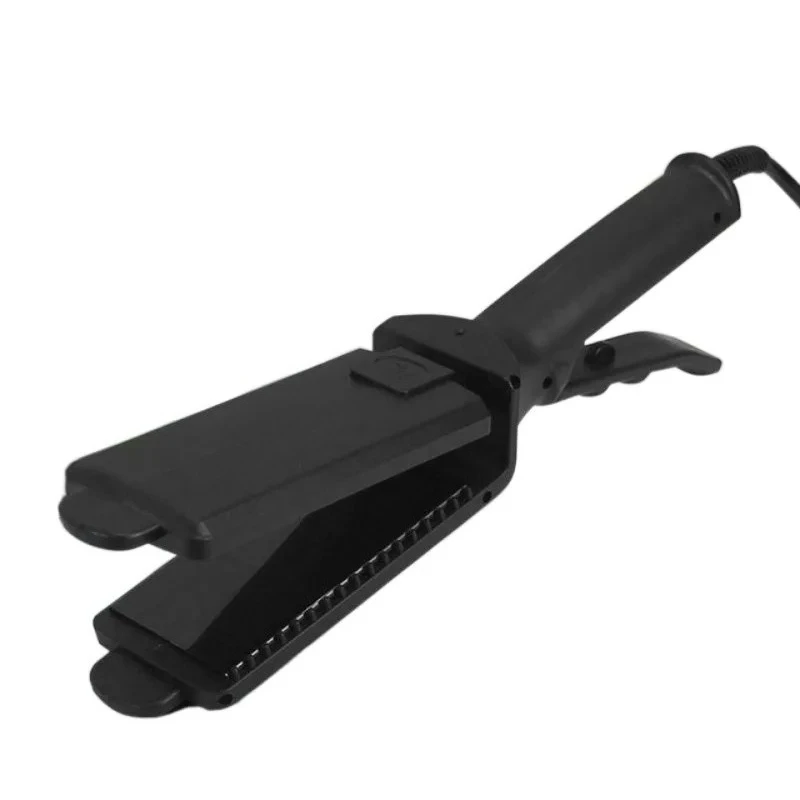 High power professional barber shop hair straightener negative ion hot stamping splint for salon hair straightener comb