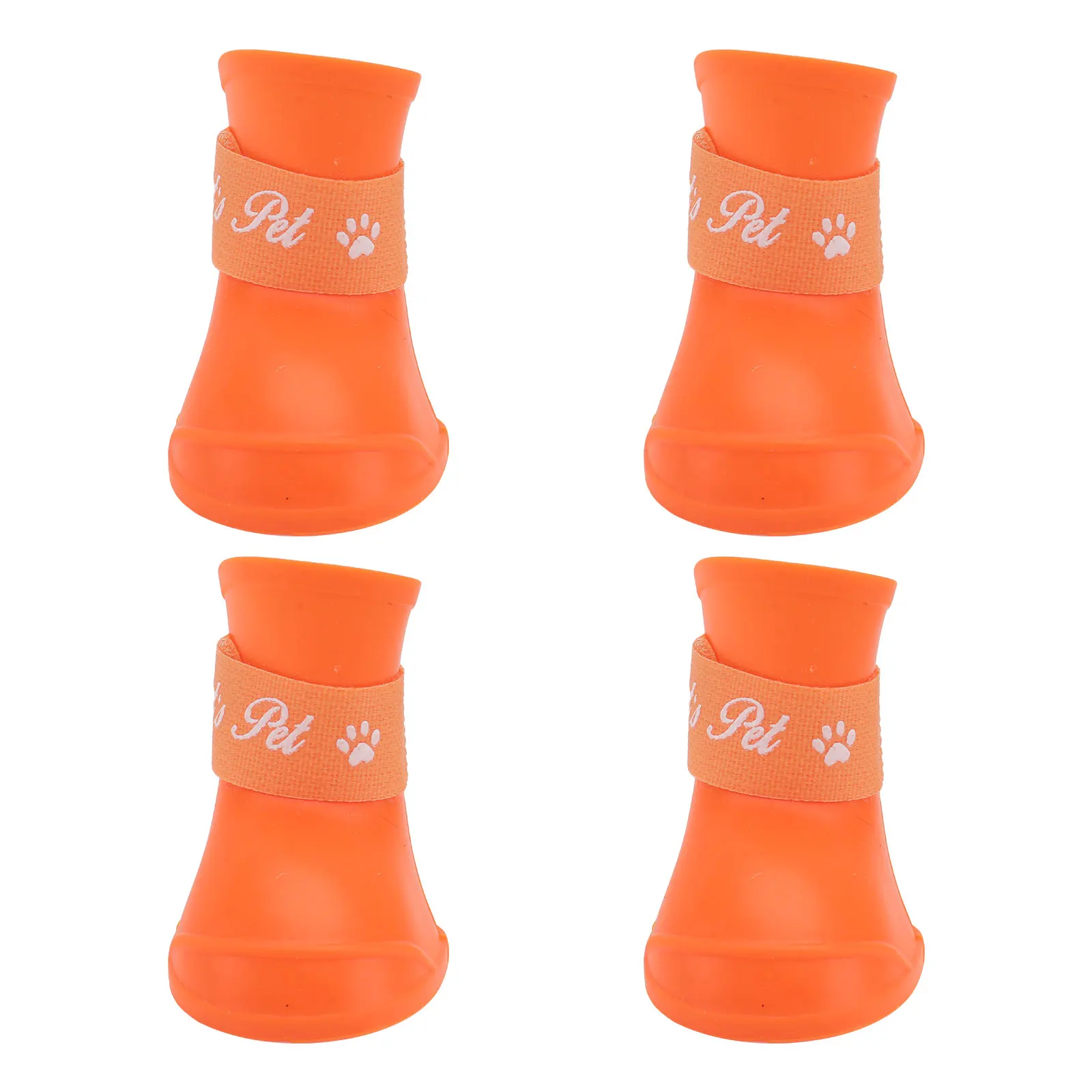 

Pet Shoes Dog Walking Boots Snow Waterproof Puppy Booties for Small Dogs Orange