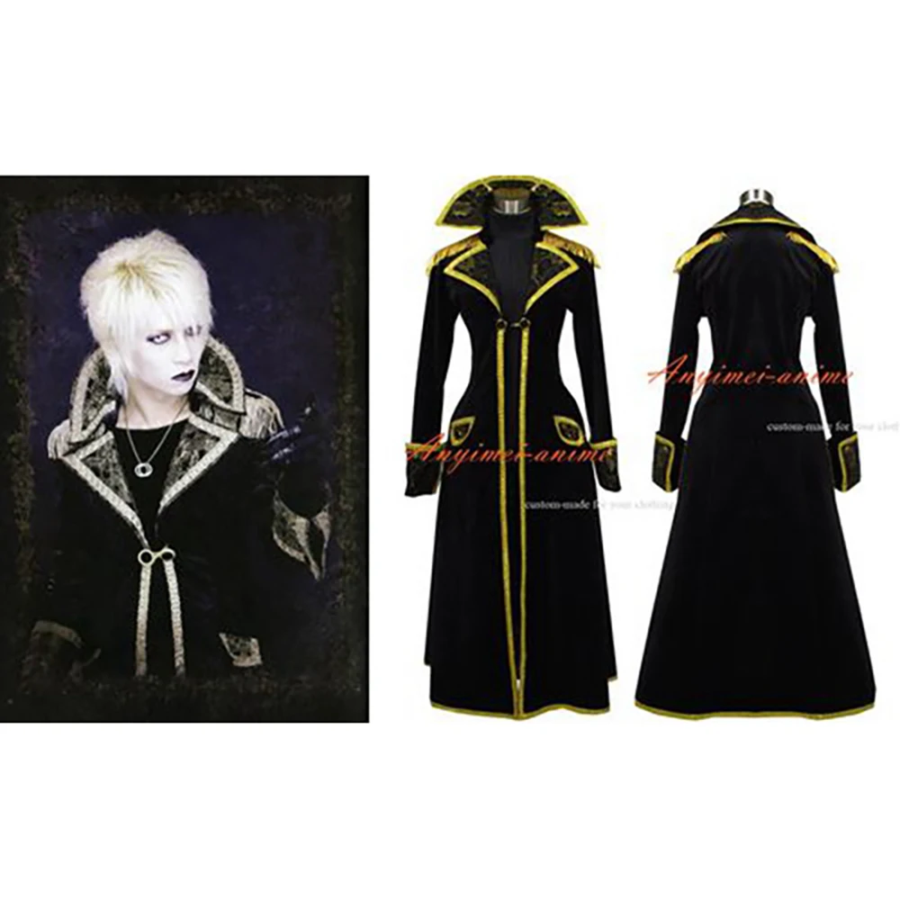 fondcosplay Visual J-rock Moi Dix Mois Juka Jacket Coat Outfit Cosplay Costume CD/TV[G444]