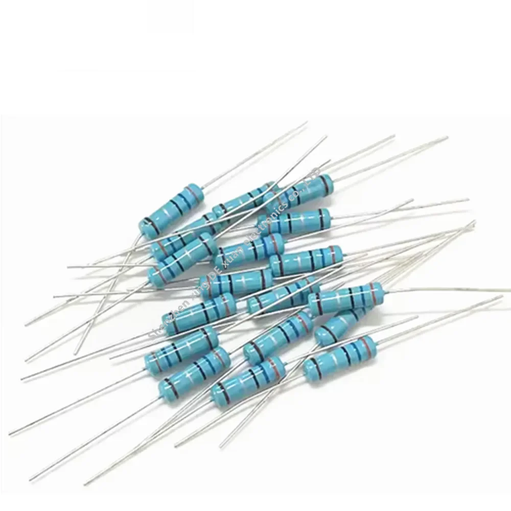 Imagem -05 - Resistor do Filme do Metal Watts w 12 15 18 22 24 27 33 36 33 39 43 47 56 62 68 75 82 91 k m r e Ohm 200 Peças