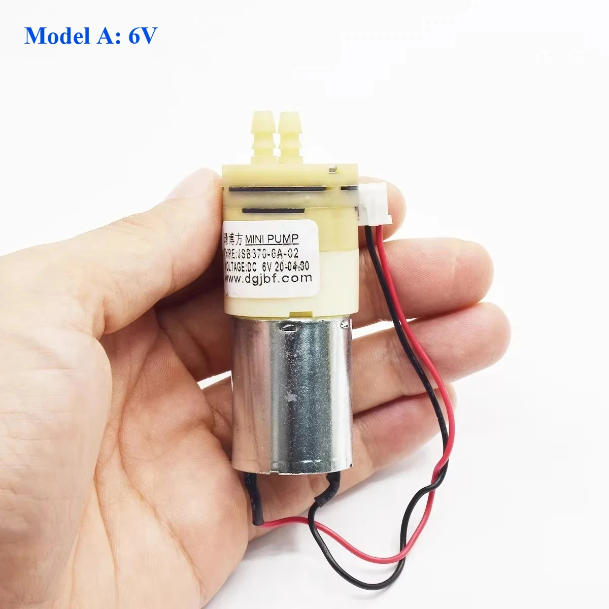 1PC Micro 370 Motor Waterpomp DC 6V/12V/14.4V/24V Zelf-aanzuigende membraanwaterpomp Zuigwaterstroomregelpomp voor tank