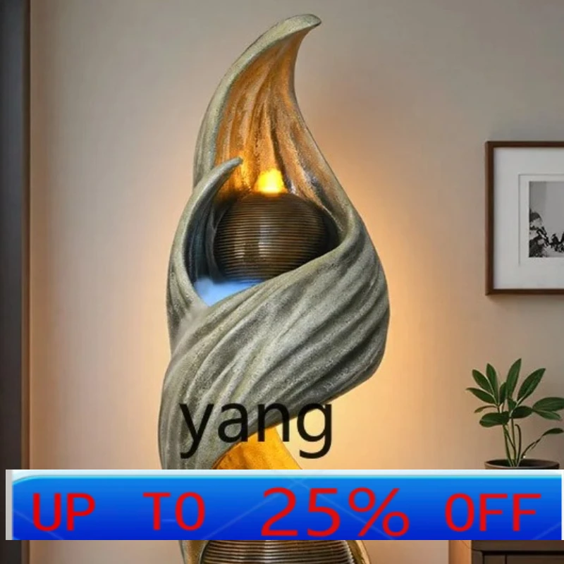 

LMM Fengsheng water floor ornaments light luxury high-end living room entrance door decorations