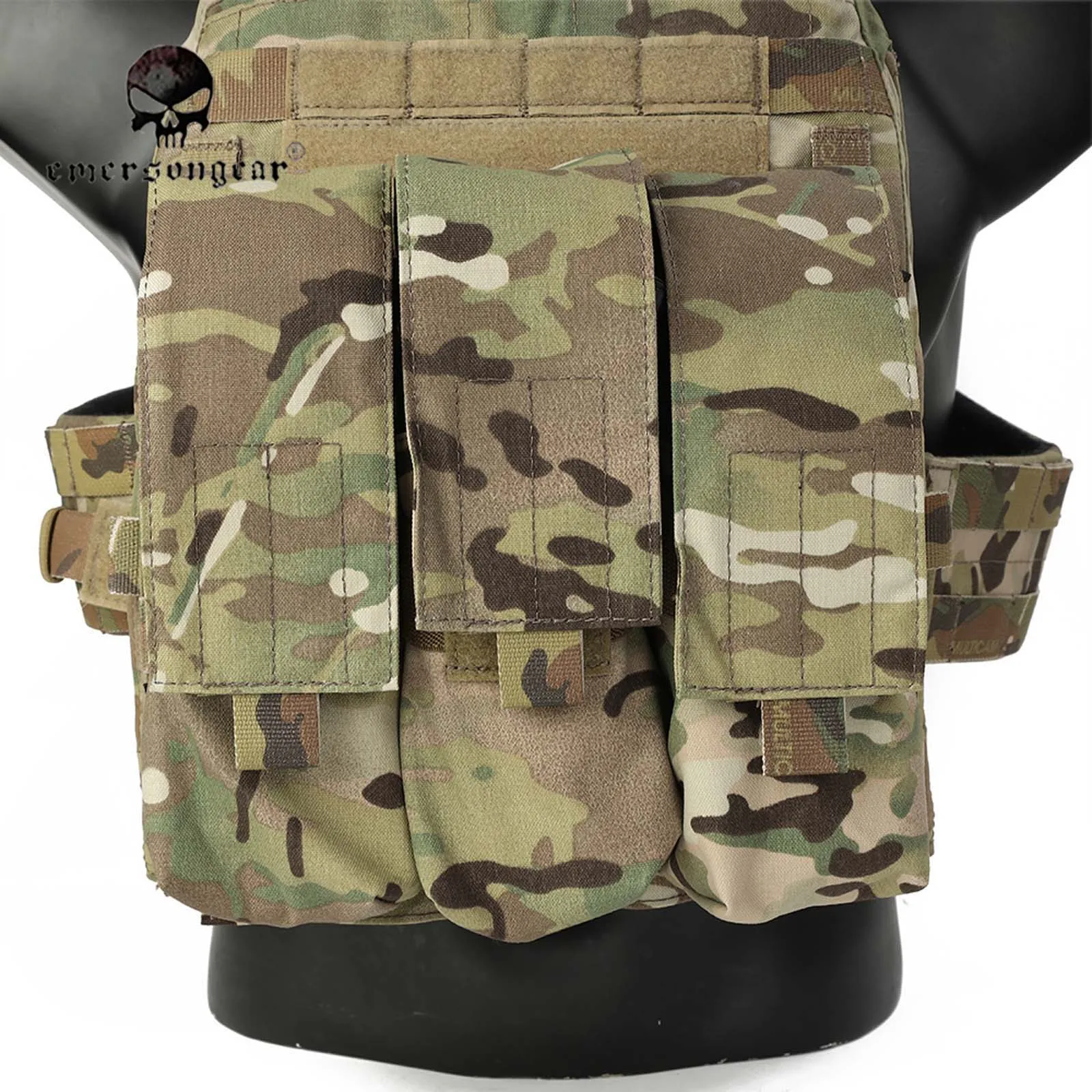 

Emersong-Triple Magazine Pouch для винтовки AK, Tactical, LBT Style, 7,62, панель, охота, страйкбол, туризм, EM9061