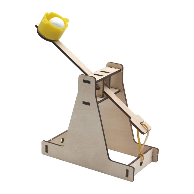 

M89C Rubber Band Powered Catapult Model Kits Student Engineering Science Project Toy