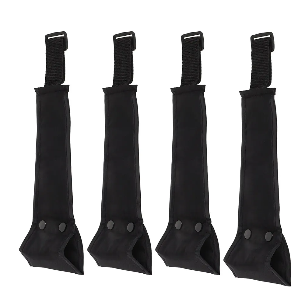 4Pcs Baby Stroller Crotch Safety Strap Oxford Cloth Protective Belt for Infant Stroller Safety Reinforcement Indoor Outdoor Use