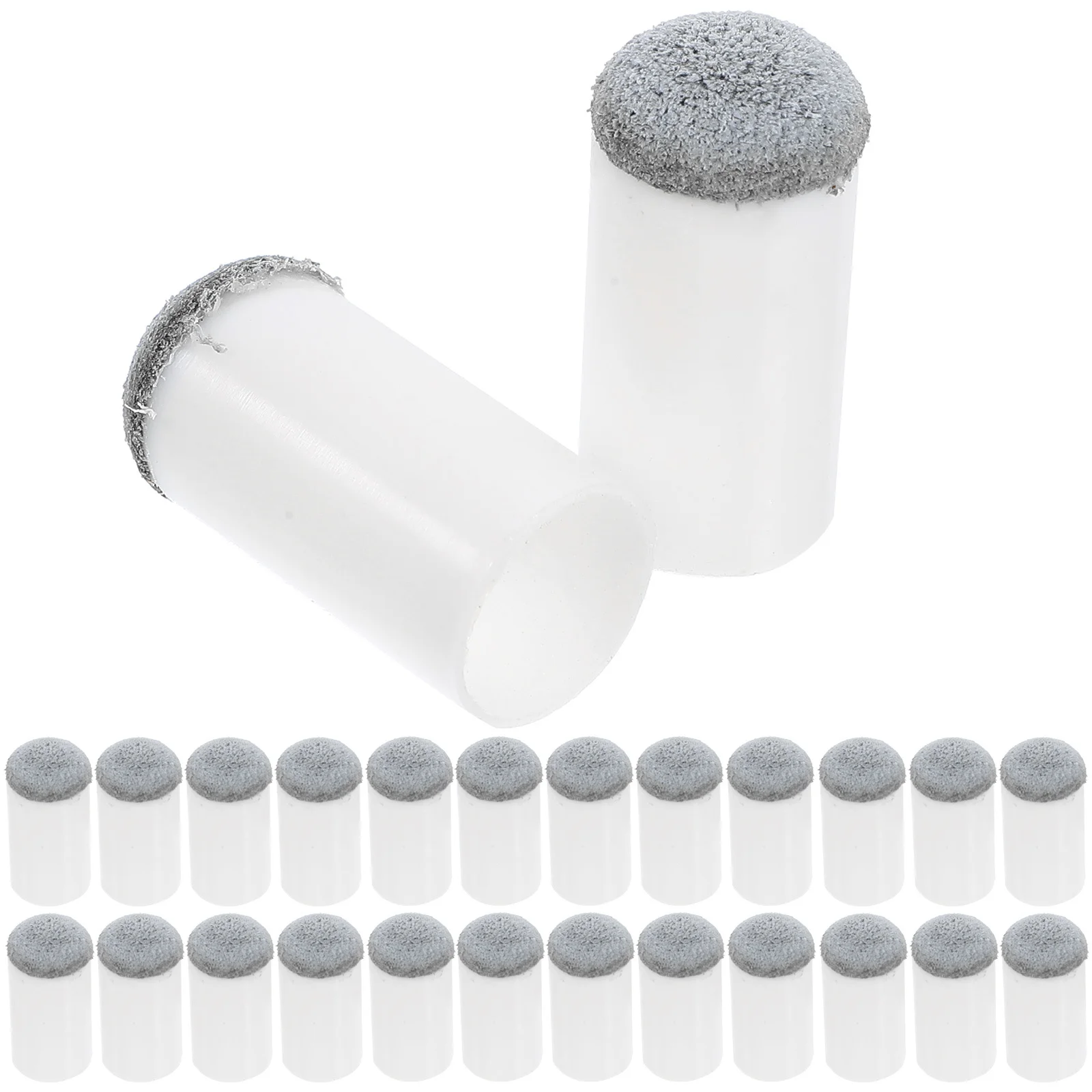 

50Pcs Replacement Cue Tips Protective Head Pool Billiard Cue Accessories Supplies Billiard Tips
