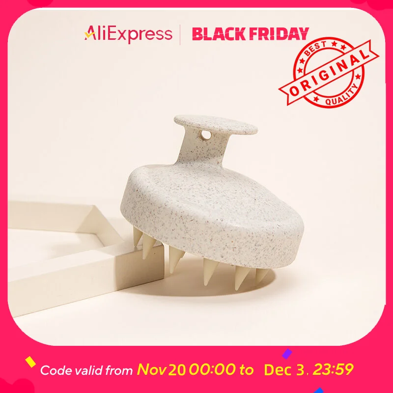 

​Scalp Massaging Shampoo Brush - Relieves Holiday Stress & Stimulates Hair Growth - Waterproof Scalp Care Tool​