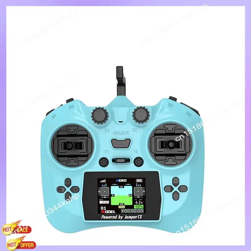 

CLCU Smart Remote Controller TX Color Screen Transmitter Hall Sensor Gimbals ELRS 2.4G 100Mw 12CH For FPV RC Drone