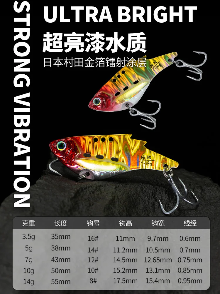 Fishing Equipment For Trout - NUNATAK High Frequency Tremor VIB Bass