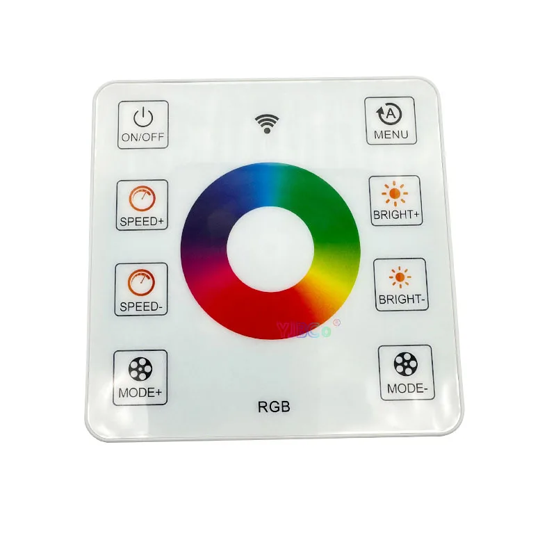 WS2811 2048 pixels 86 sty Panel Remote Controller RGB IC Running Water Flowing Horse Race LED Strip Dimmer 5V 12V 24V