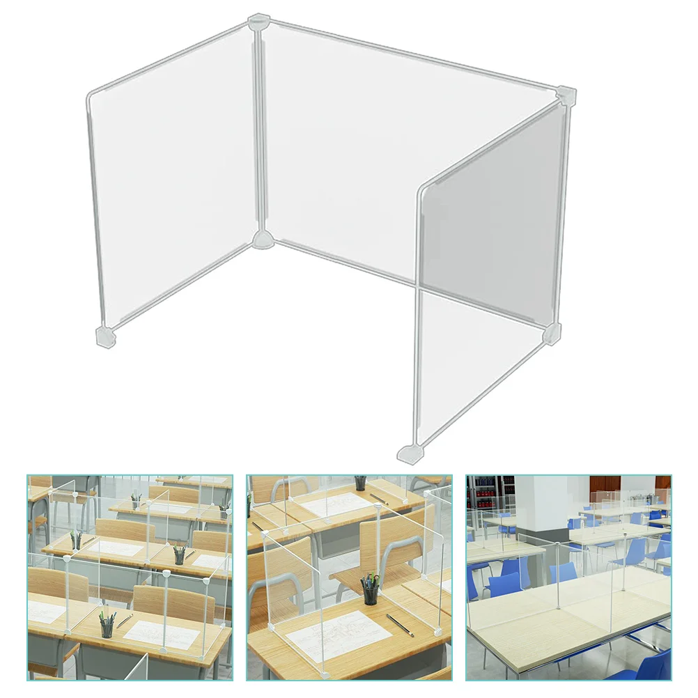 Privacy Student Desks Clear Sneeze Divider Folder Desk Shield Desktop Testing Panel Study Carrel Classroom School