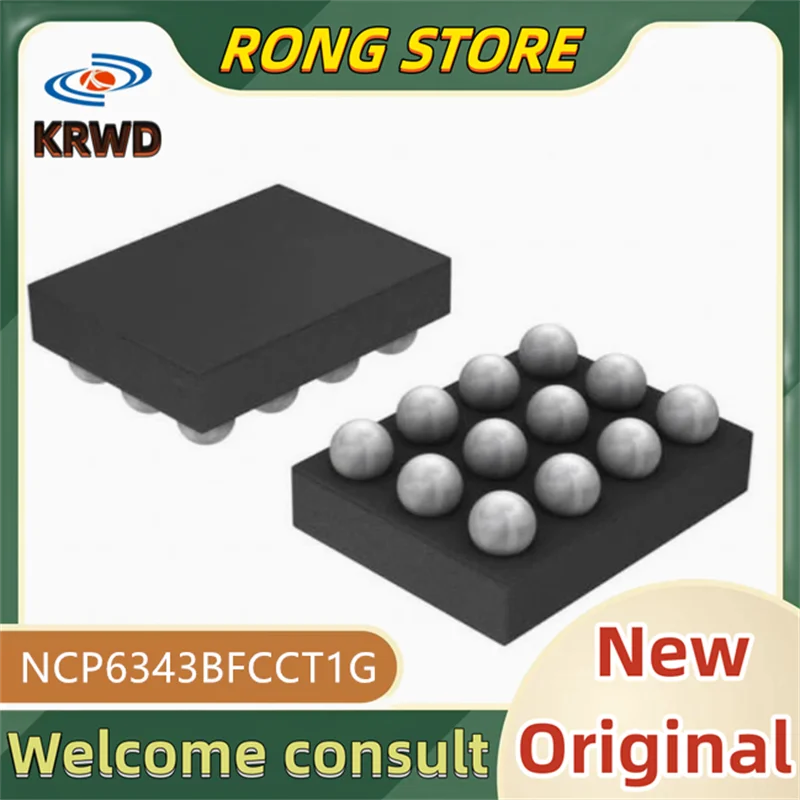 

5PCS 6343B New and original NCP6343BFCCT1G NCP6343BFCCT1 NCP6343BFCCT WLCSP15