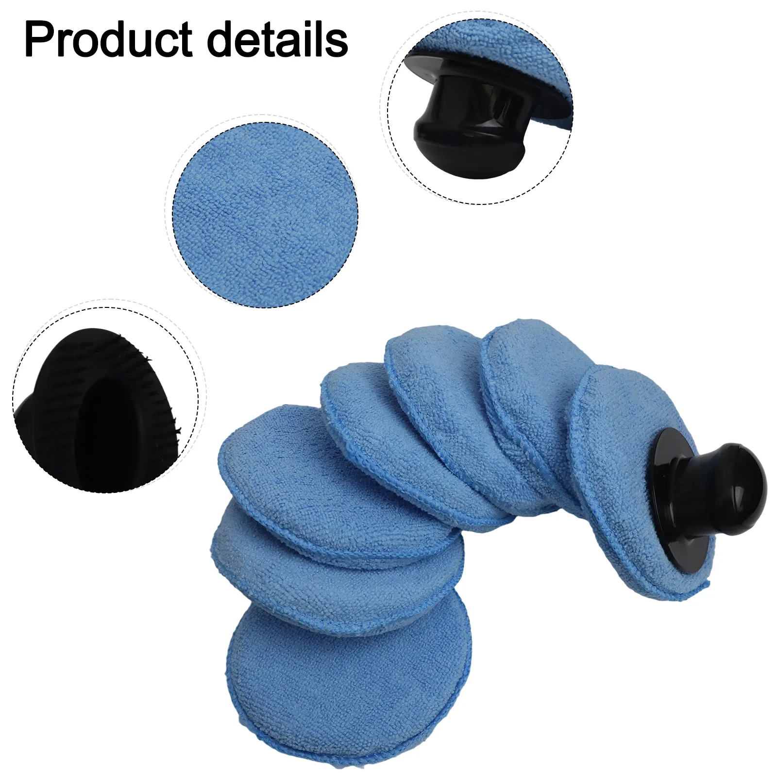 

Автомобильный очиститель, чистящая подушечка из микрофибры, губка для полировки автомобиля, большая восковая емкость, губки для машинной стирки, недеформируемый дизайн