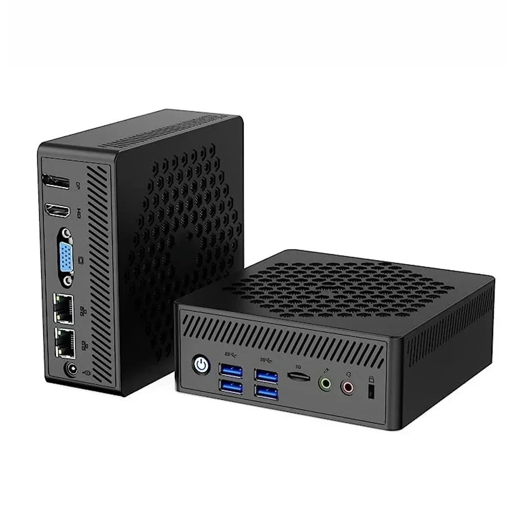 16GB DDR4 256GB NVMe Mini PC, Windows 11 Pro, 4K Display, WiFi 6 Bluetooth 5.2 Multifunctional Desktop Computer