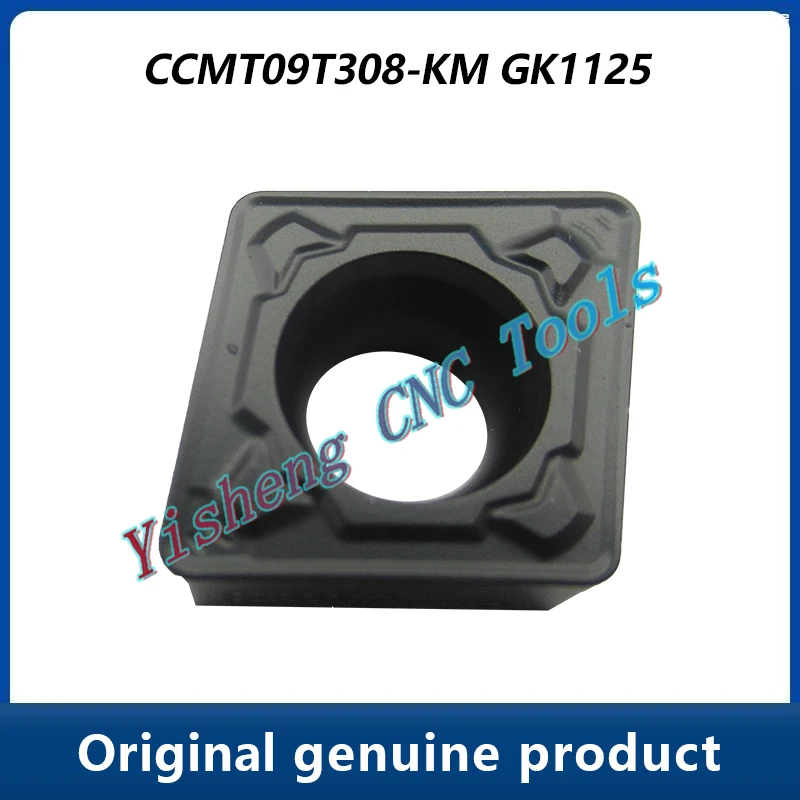 

CNC Insert turning tool Original CCMT CCMT09T308-KM GK1125 GK1115 GK1120 GK1130 GP1225 cutting tool Including freight