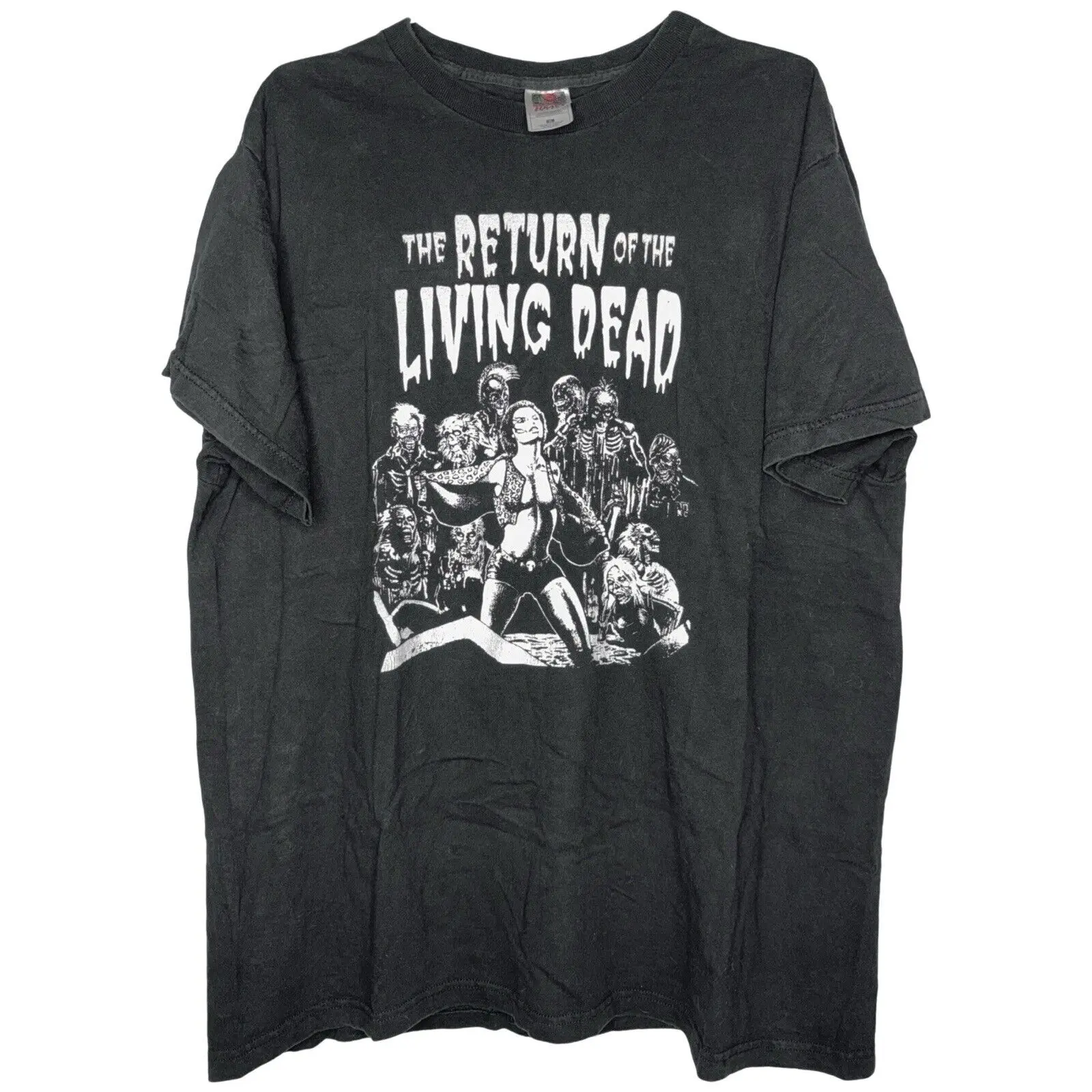 

Vintage Rotten Cotton Return of the Living Dead Horror Movie T-Shirt Size XL