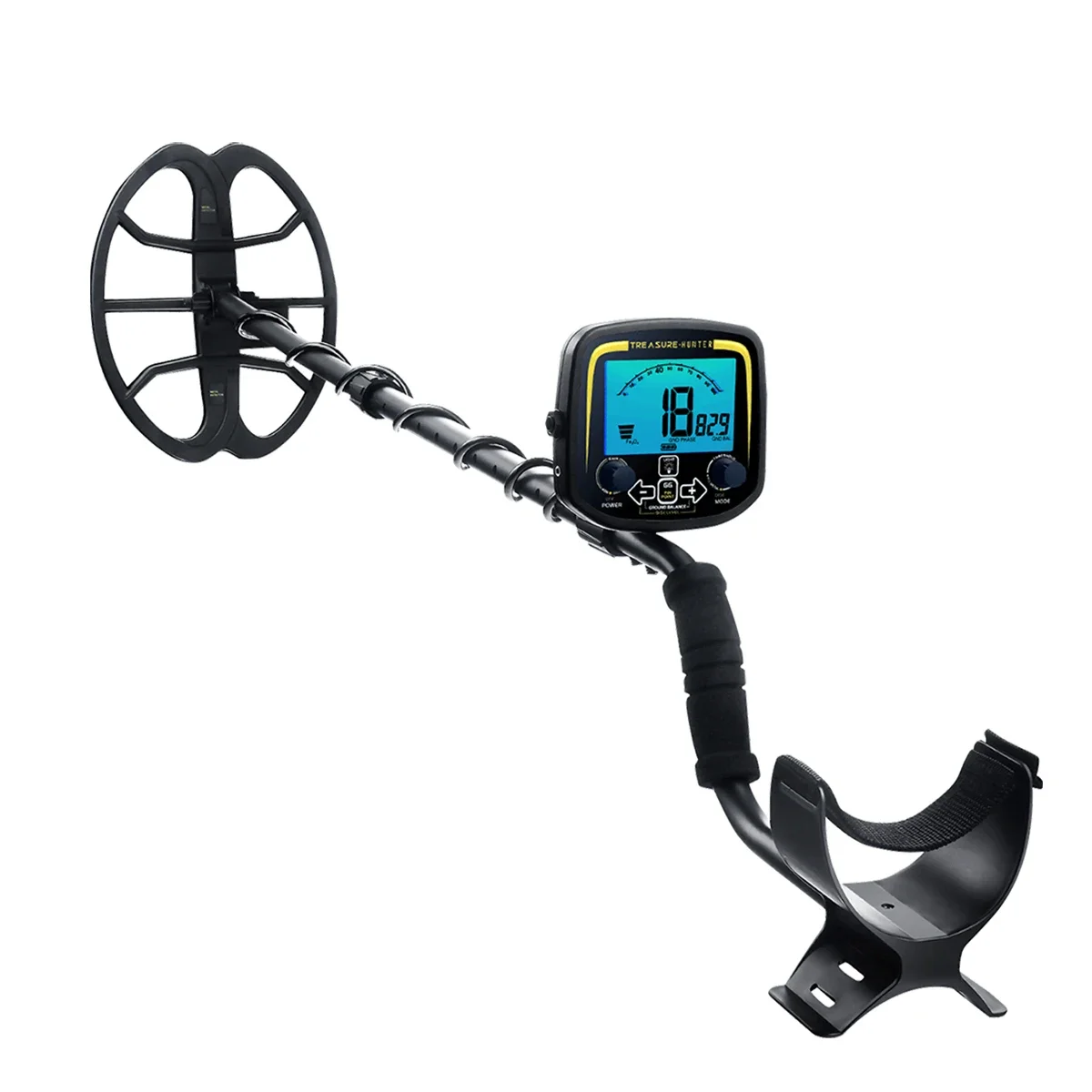 Treasure Hunter GX850 11inch GT110 Green Coil W/ batteryMetal Detector 850 Professional Underground Waterproof BR Shipping