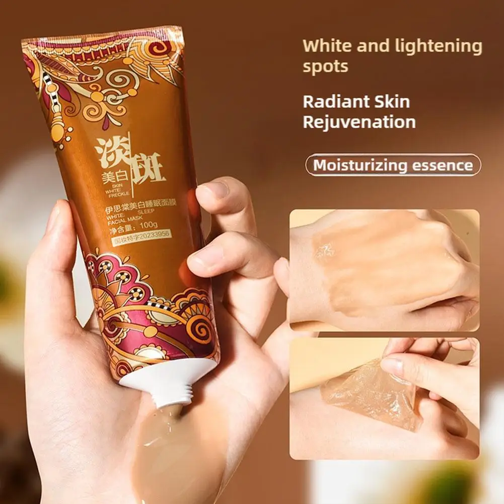 

Blemish Clearing Sleeping Mask Anti-Blemish Freckle Sleep Mask Mask Mask Brightening Mud Peel Tear-Off Facial Off Moisturiz P1G5