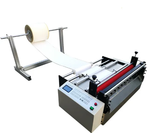 

SIGO brand 700mm fabric automatic roll to sheet cutting machine