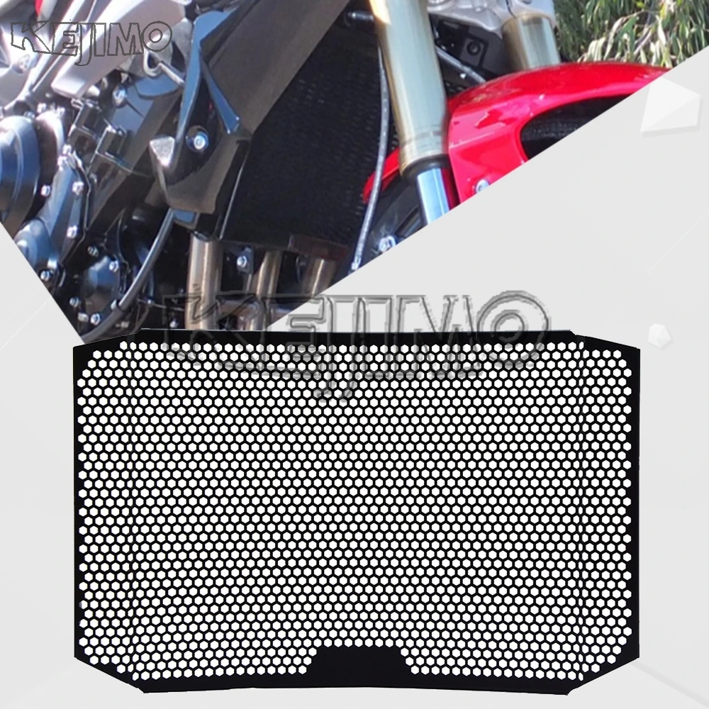 

Motorcycle Accessories Radiator Grille Guard Protector Cover Grill Protection For Street Triple 675 RX 2015-2016 675R 675X 675RX