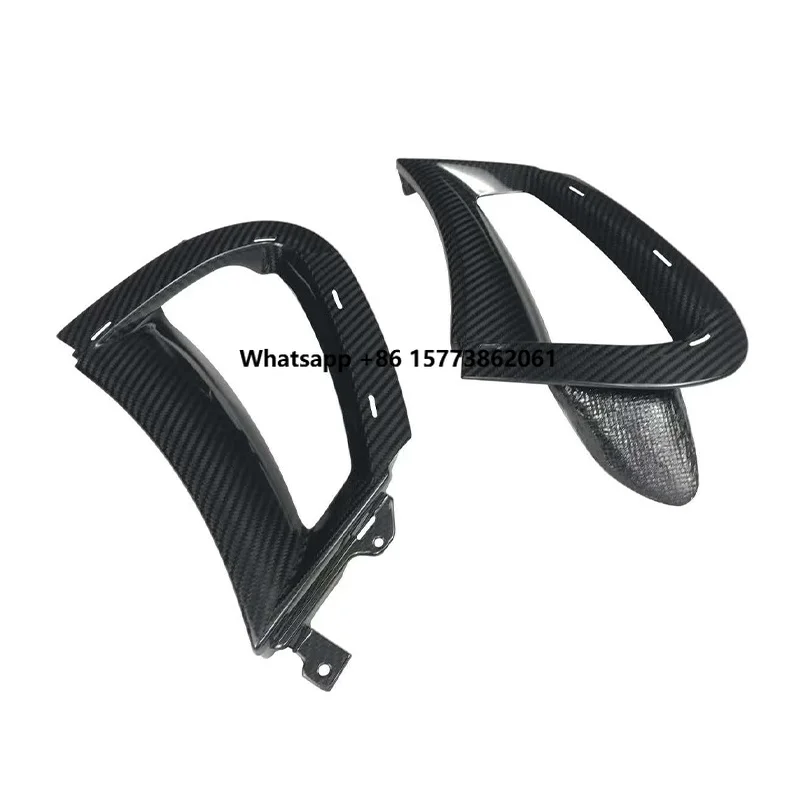 Dry Carbon Fiber Car Parts Front Bumper Side Vent for Mclaren 720S 2015-2018 Carbon Side Air Vent
